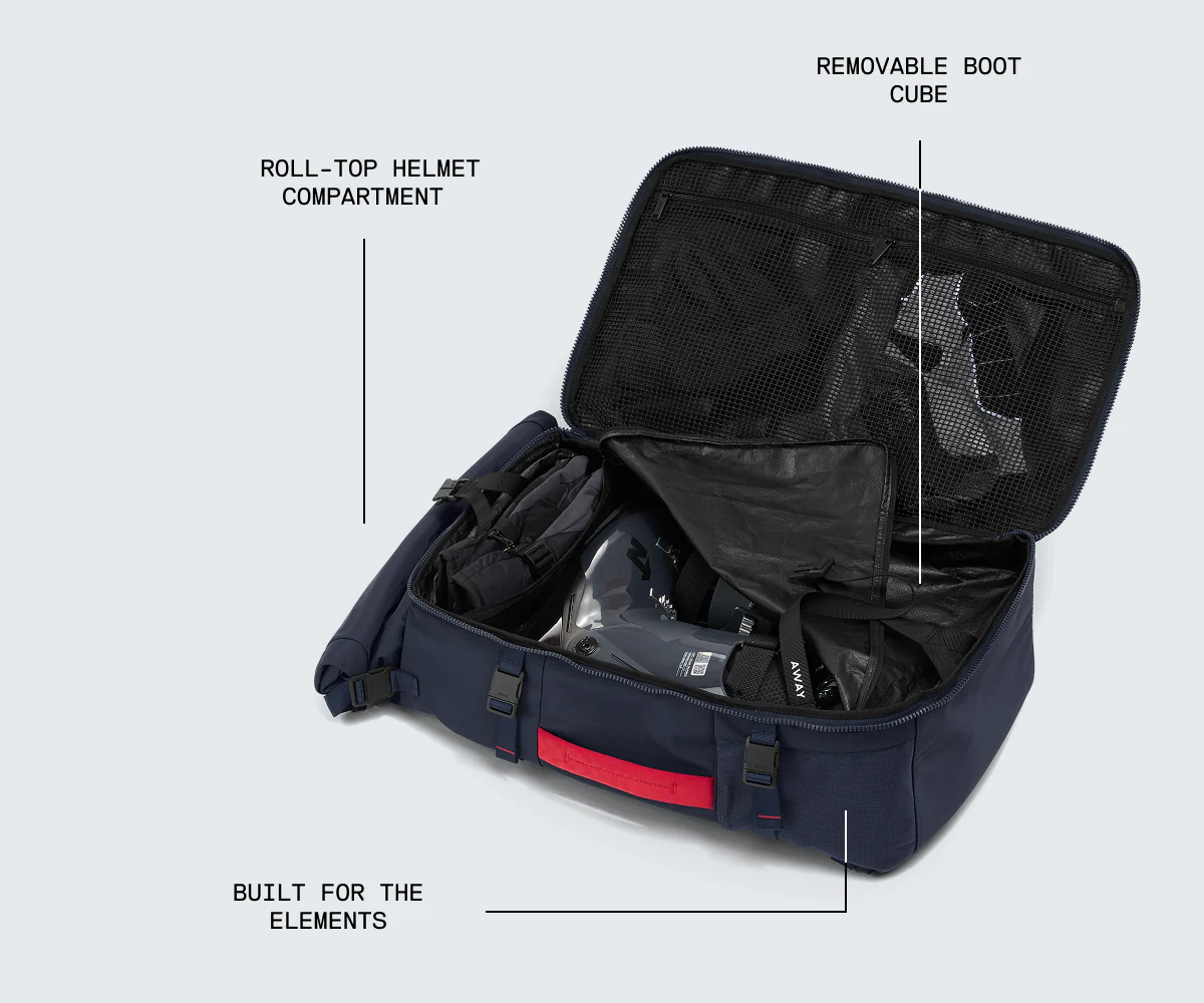 Carry-On Boot Bag 55L in Jet Black - Image 6
