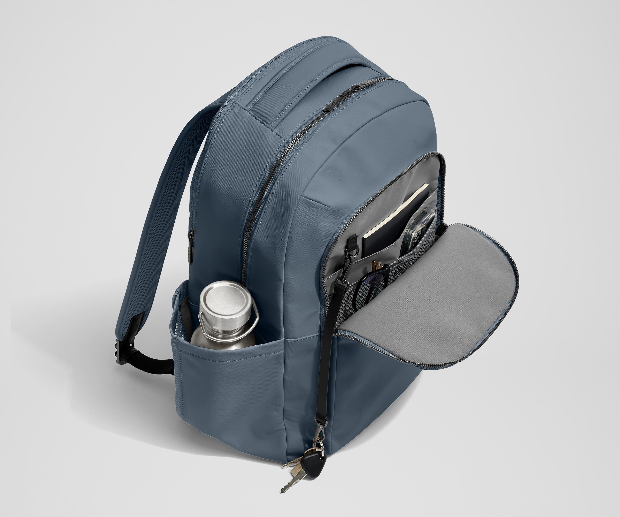 The Commuter Backpack in Coast Blue - Image 4