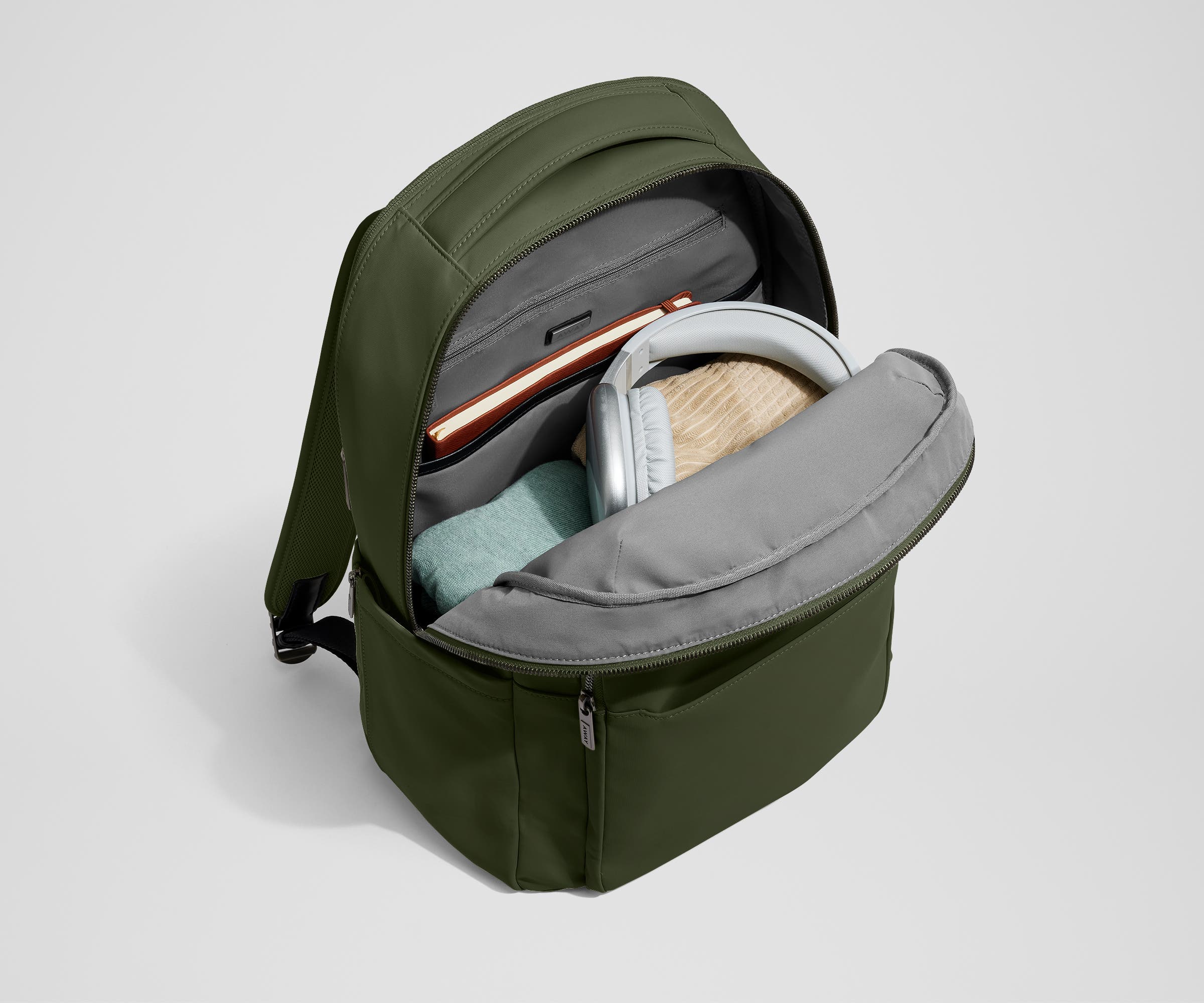 The Commuter Backpack in Olive Green - Image 5
