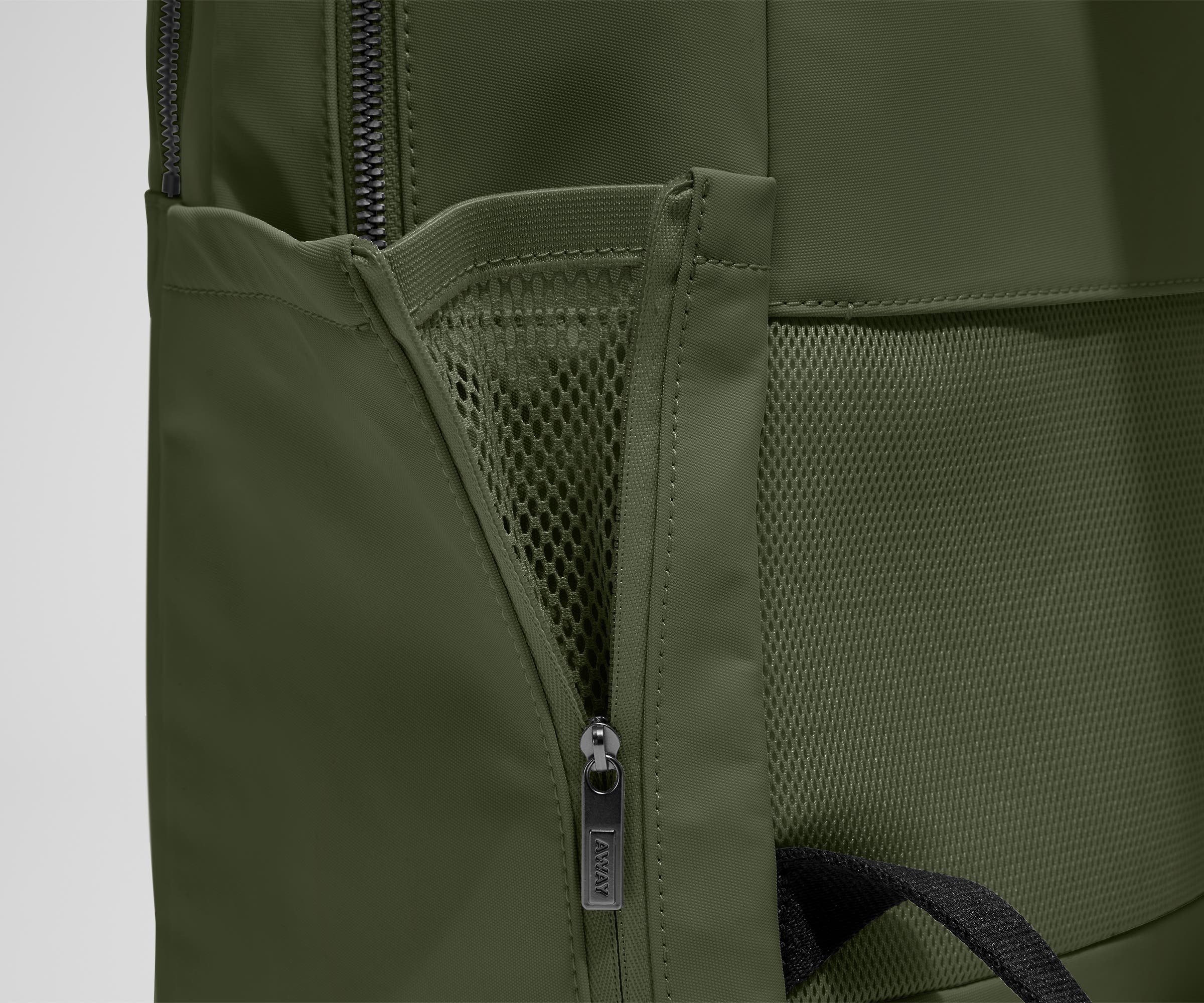 The Commuter Backpack in Olive Green - Image 7