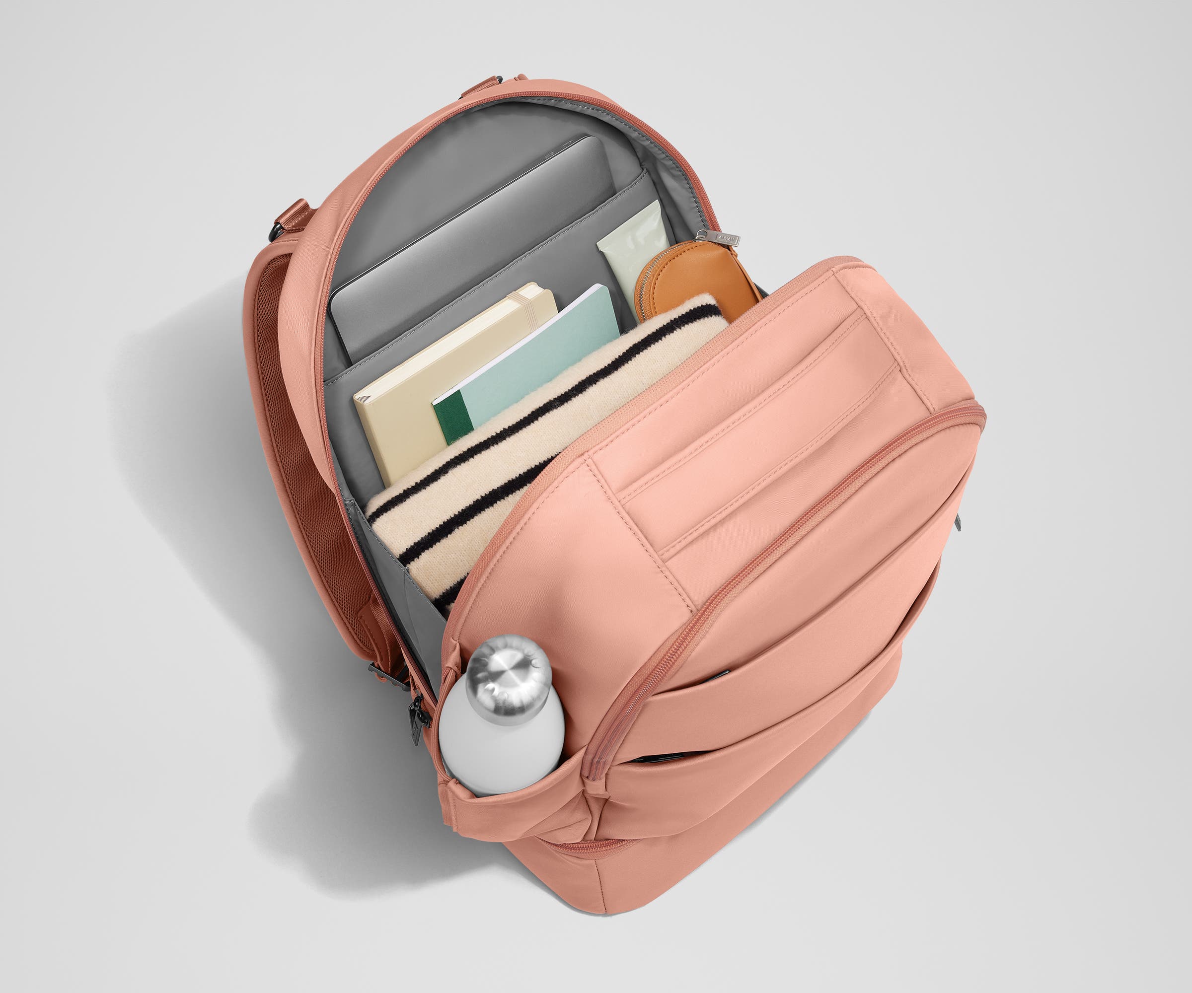The Double Diaper Backpack in Clay Pink - Image 5