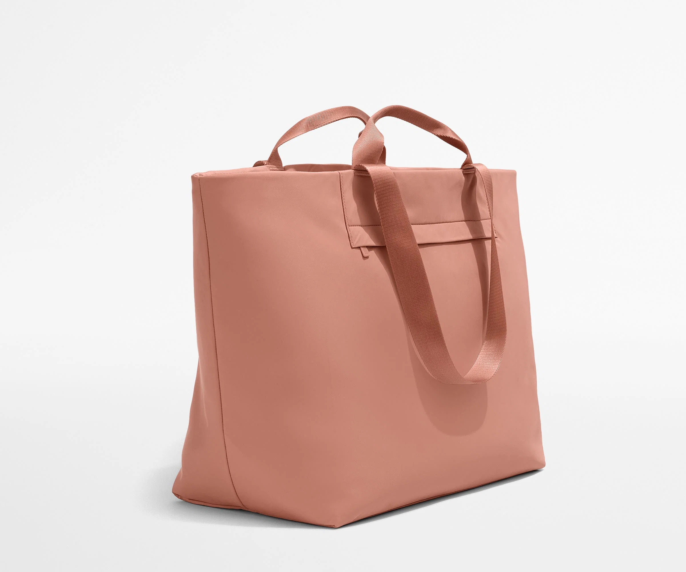 Large Featherlight Tote in Clay Pink - Image 3