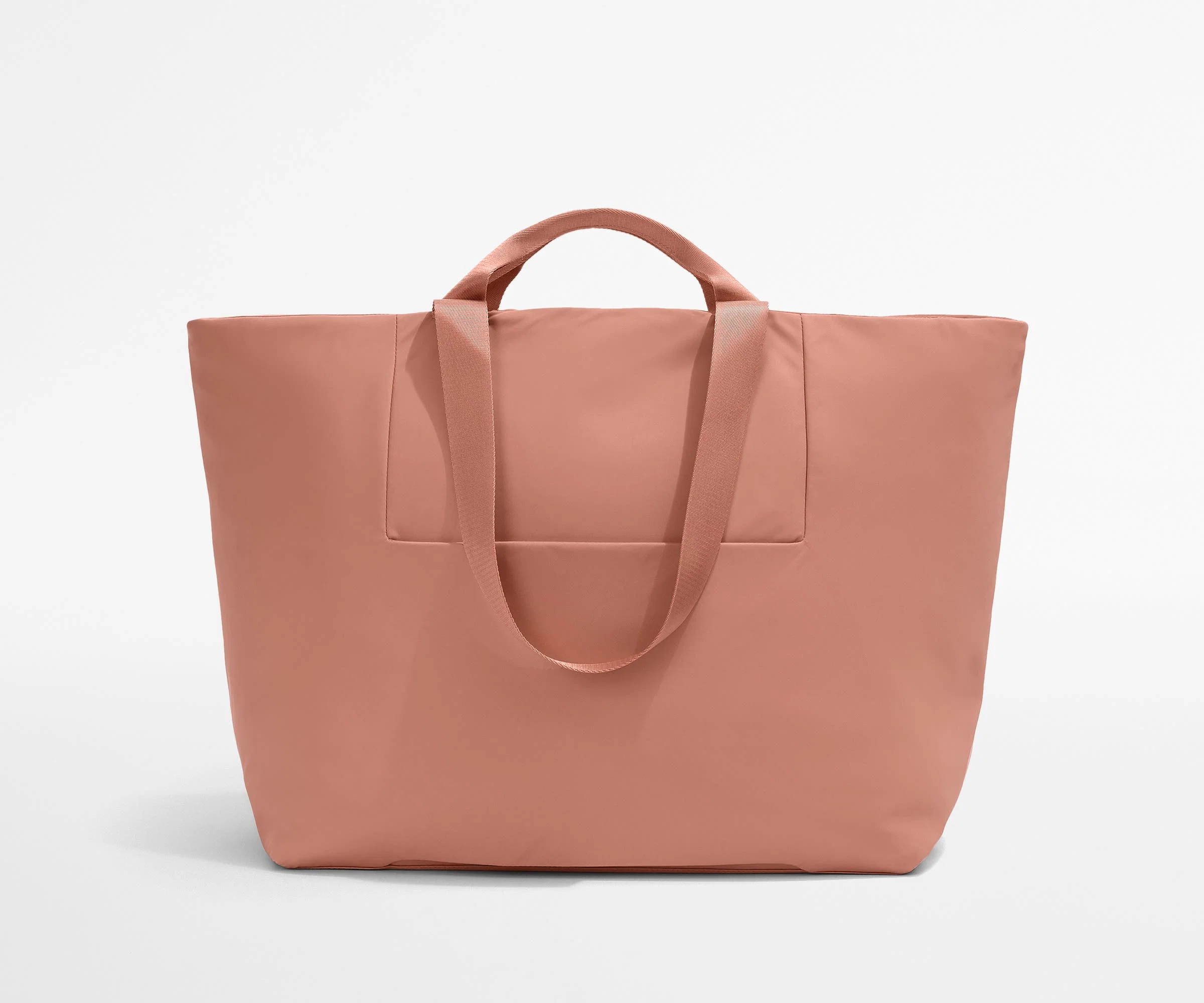 Large Featherlight Tote in Clay Pink - Image 4