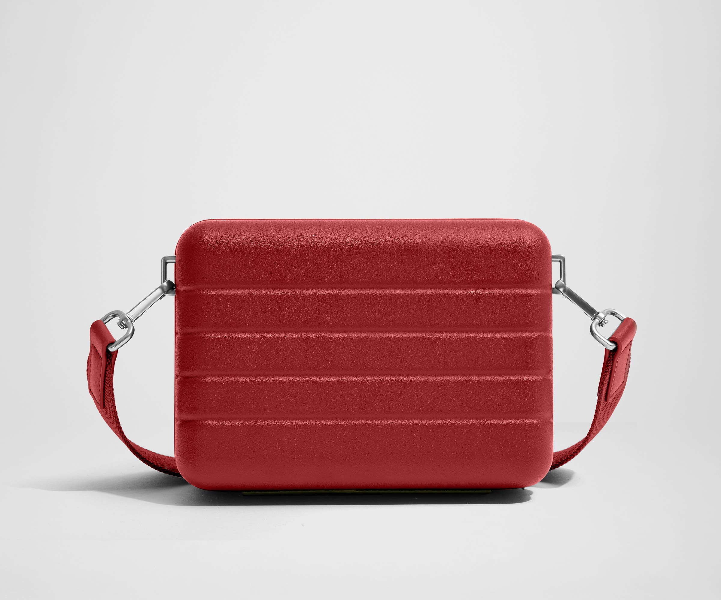 The Mini Crossbody in Tango Red - Image 3