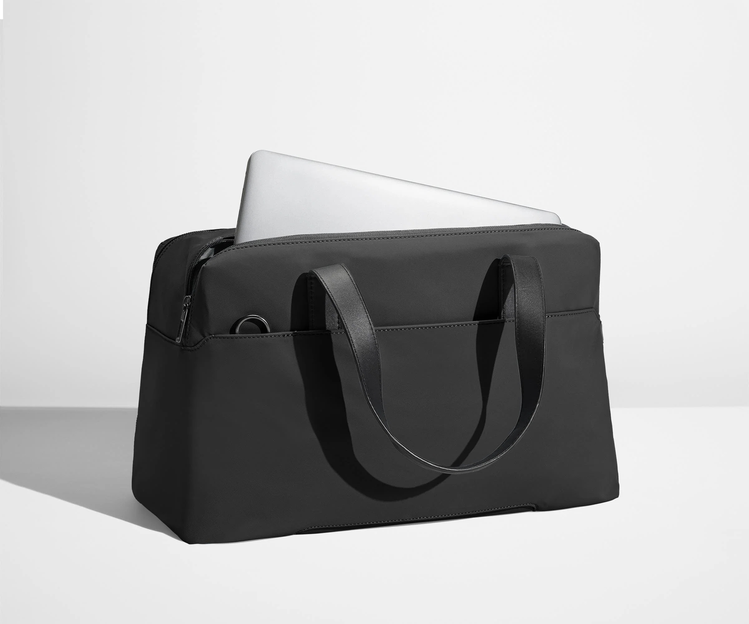 The Overnight Bag in Jet Black - Image 4