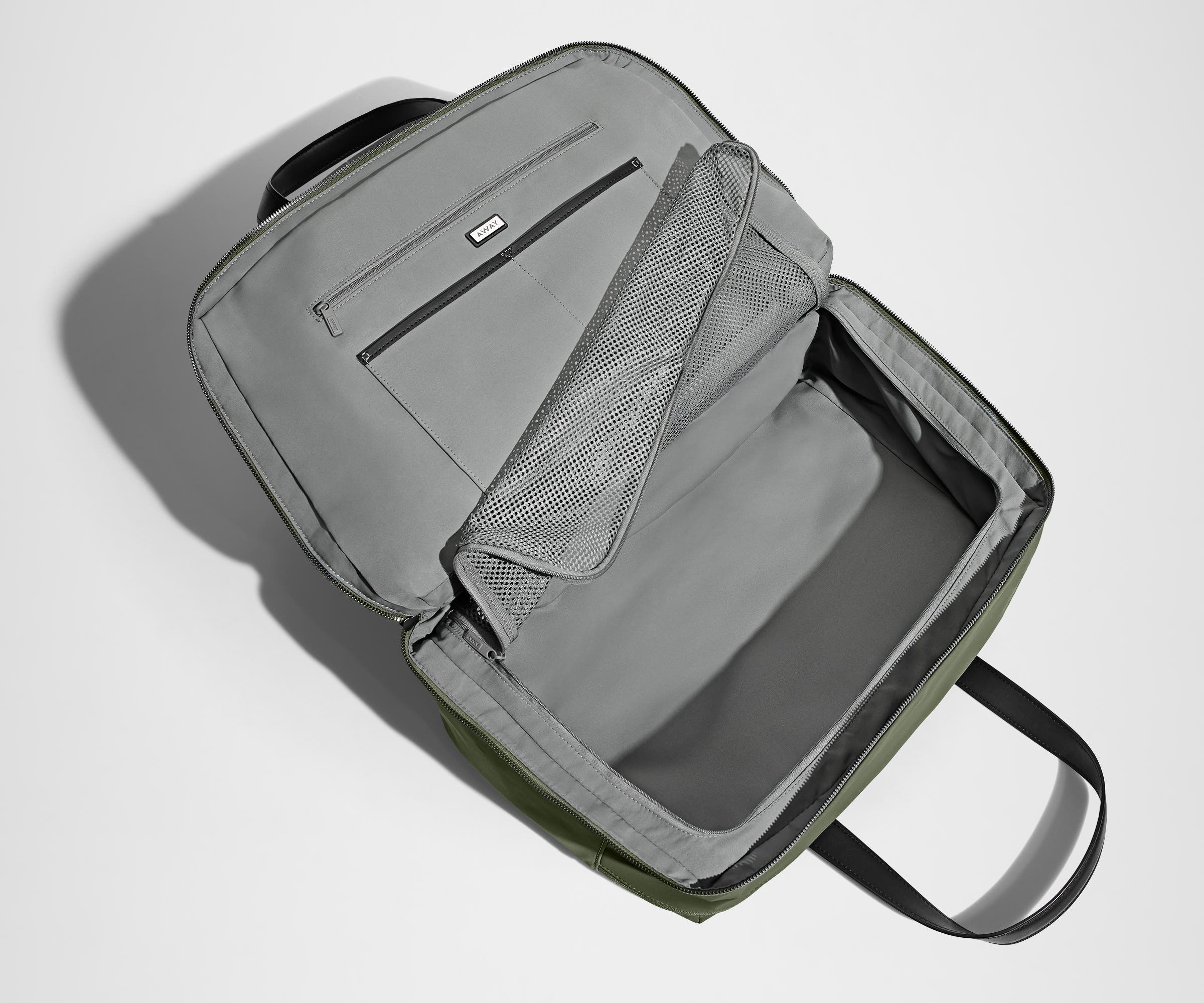The Overnight Bag in Olive Green - Image 5