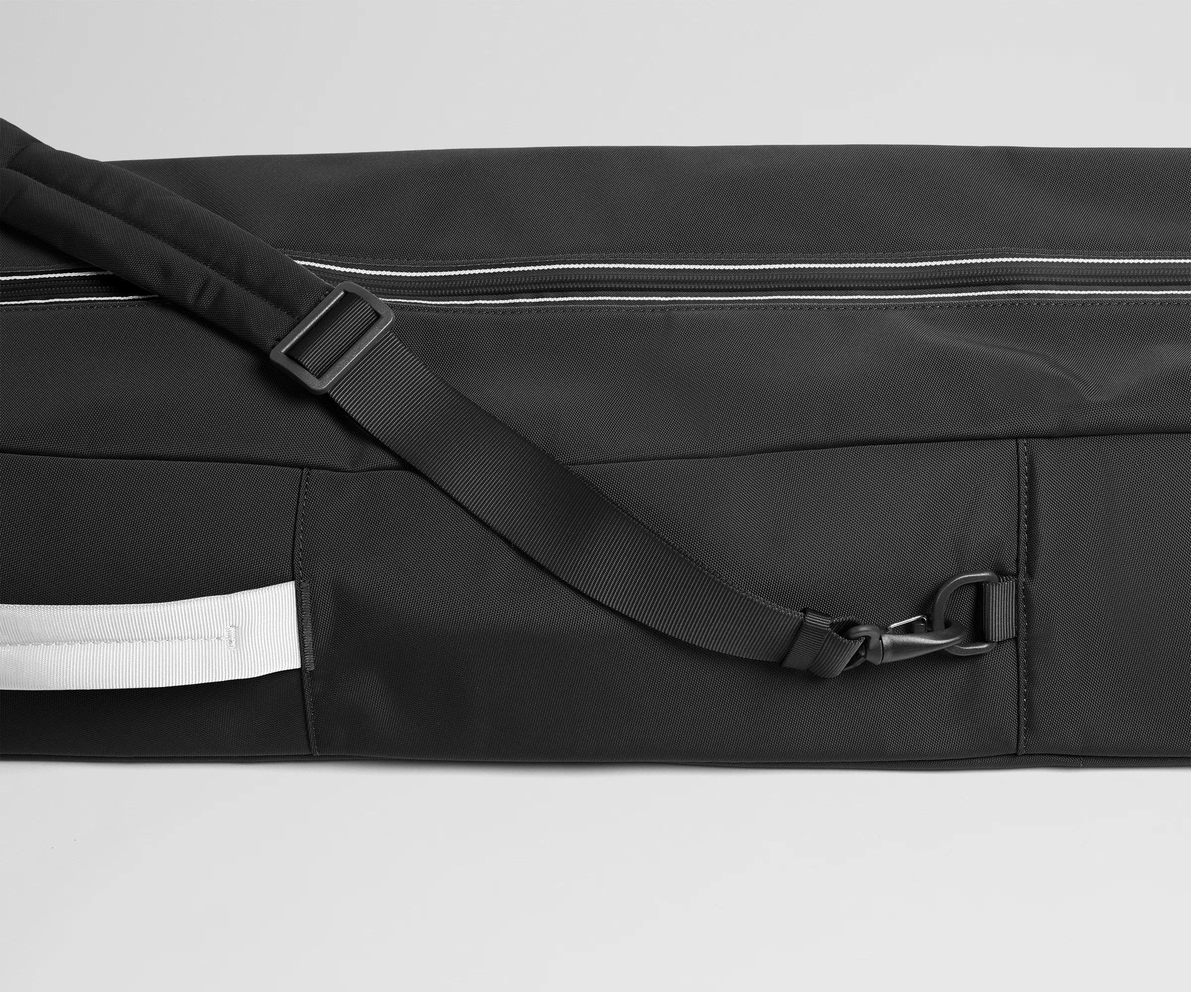 Roll-Top Ski Bag in Jet Black - Image 4