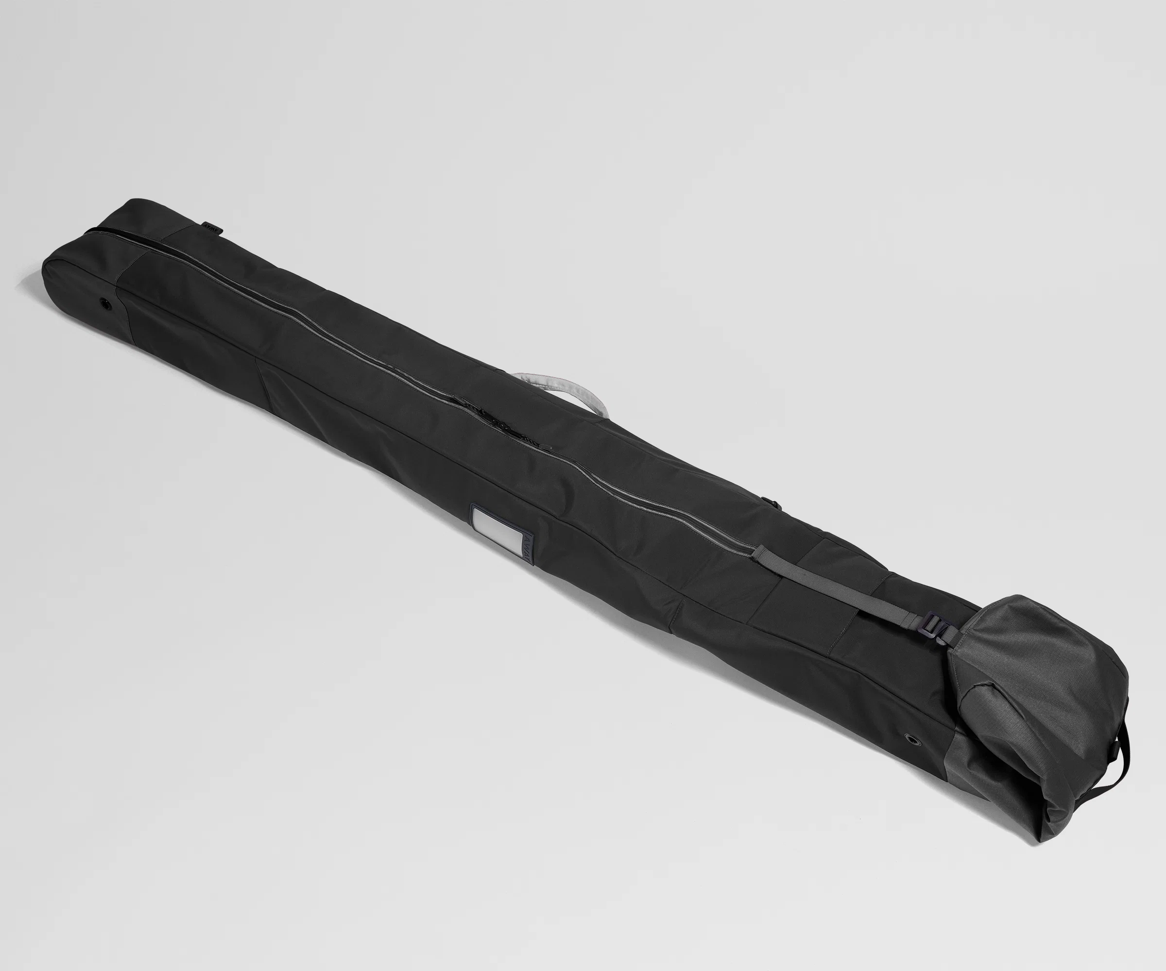 Roll-Top Ski Bag in Jet Black - Image 6