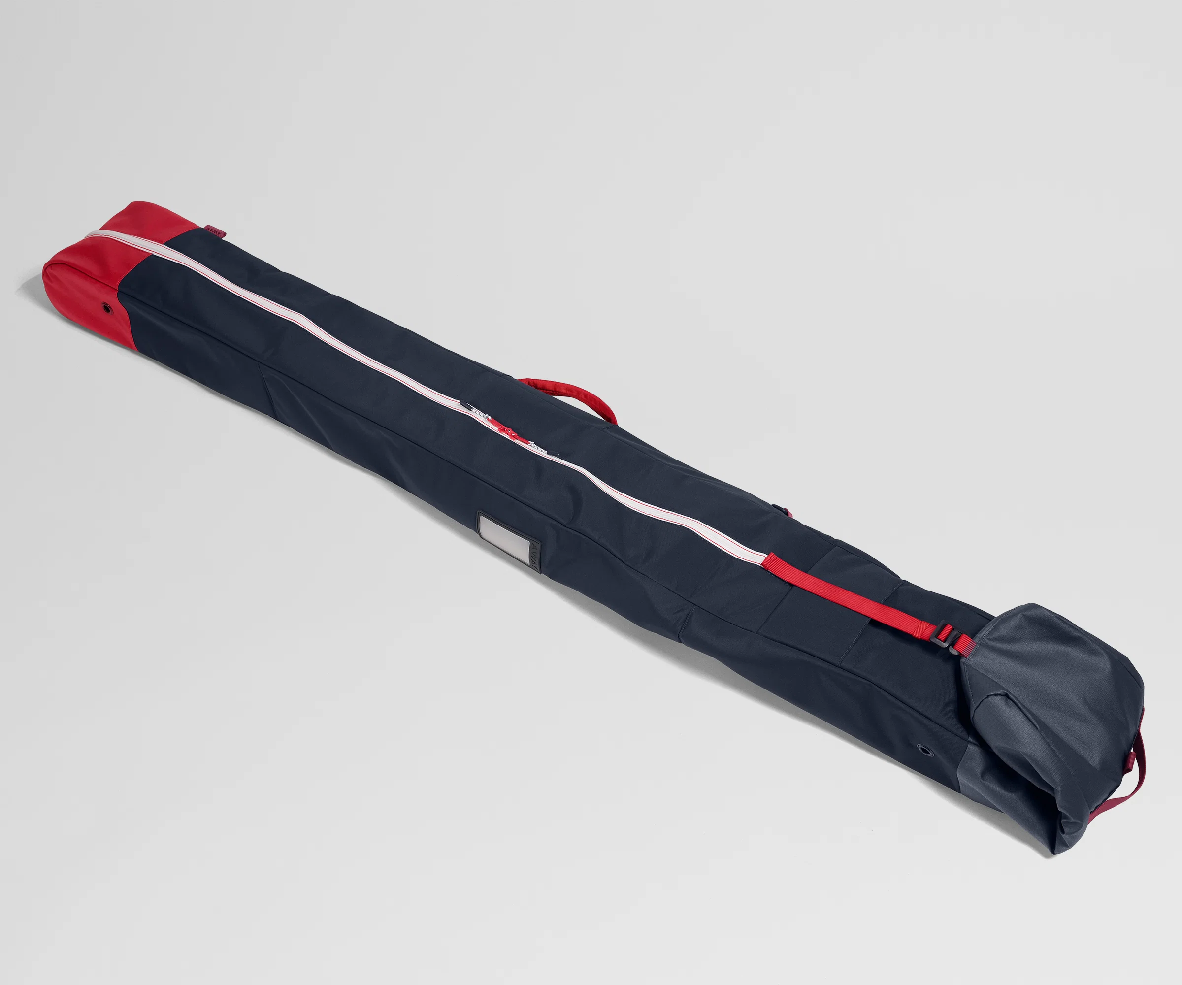 Roll-Top Ski Bag in Navy Blue - Image 6