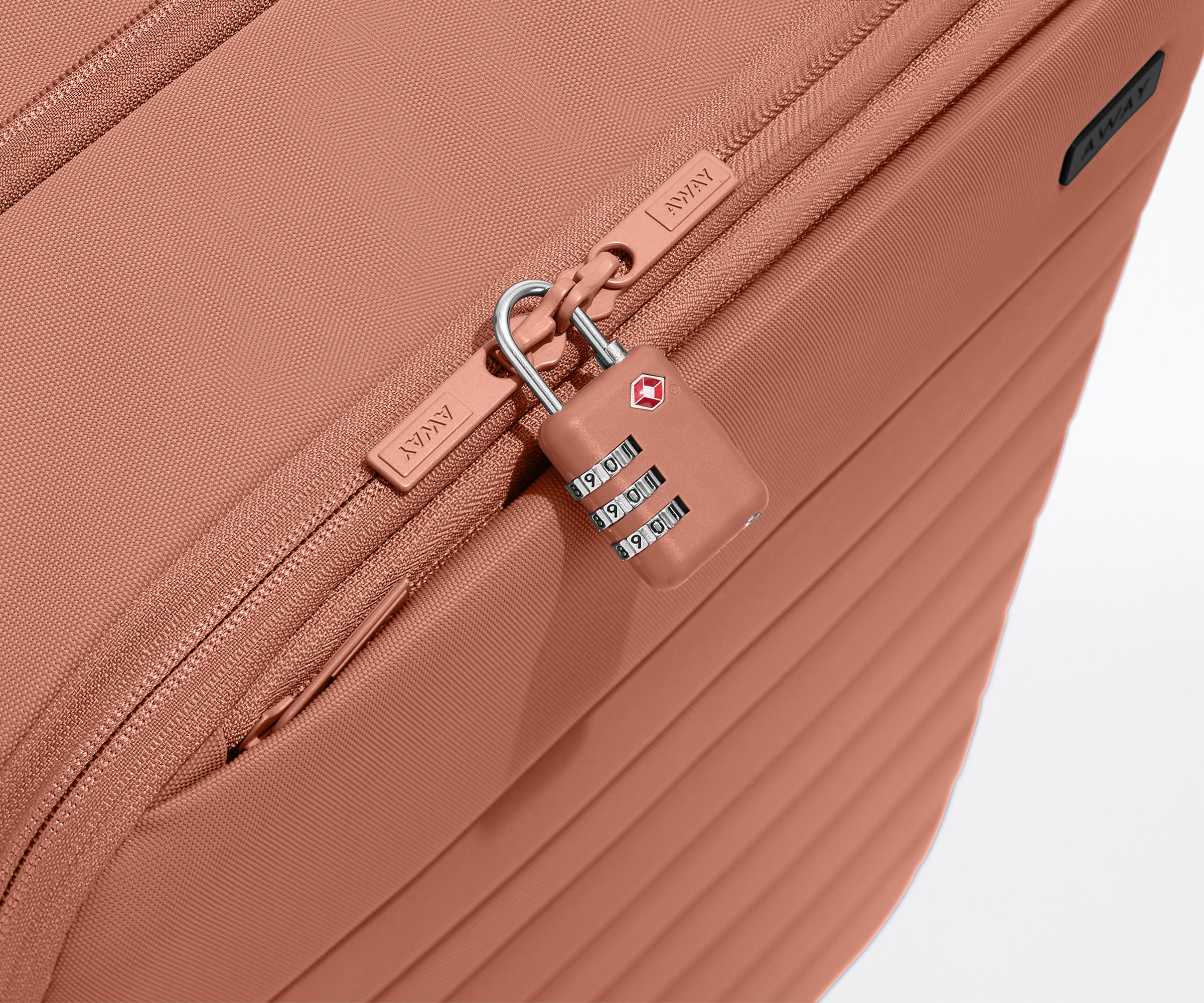 Softside Carry-On in Clay Pink - Image 11