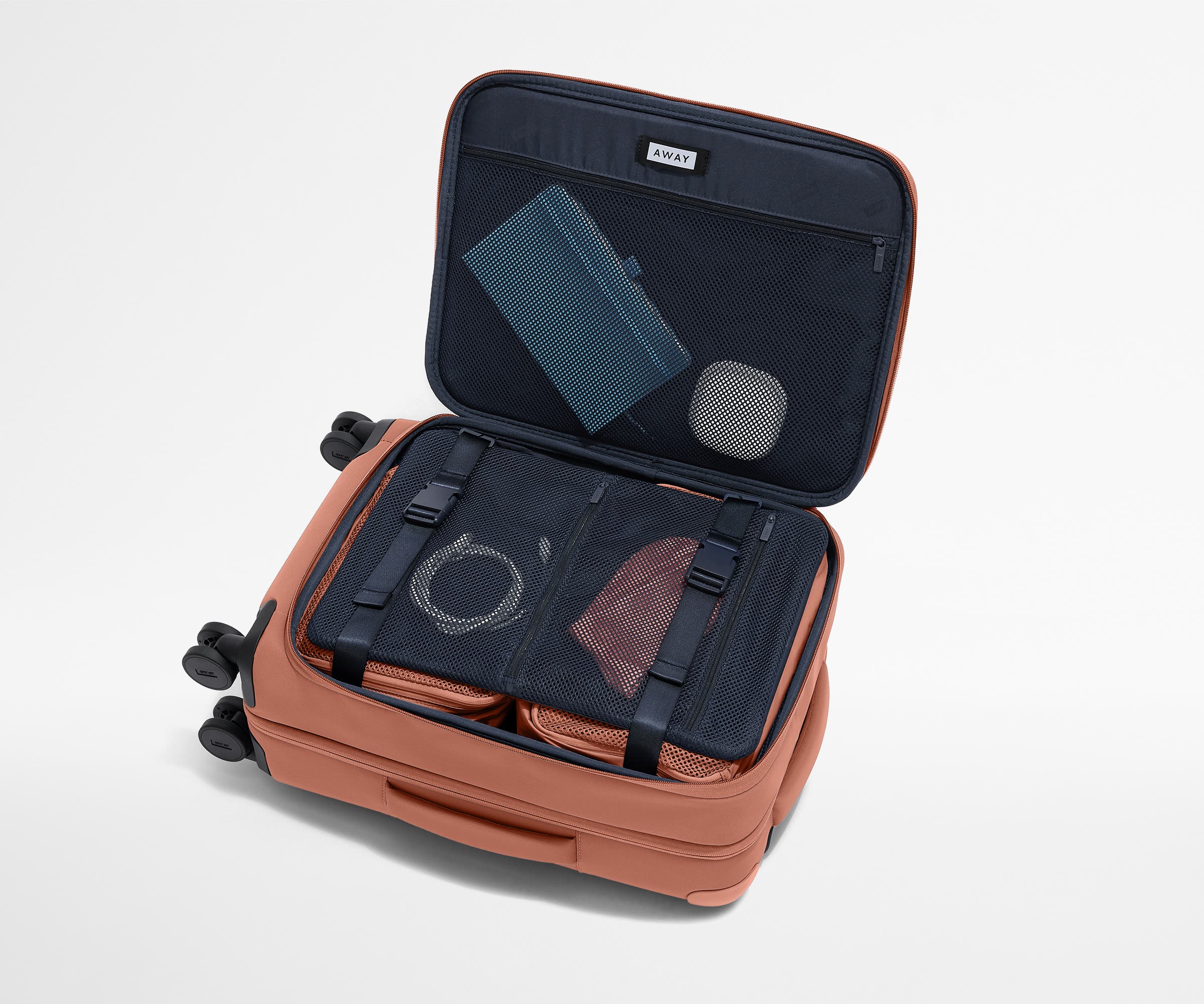 Softside Carry-On in Clay Pink - Image 5